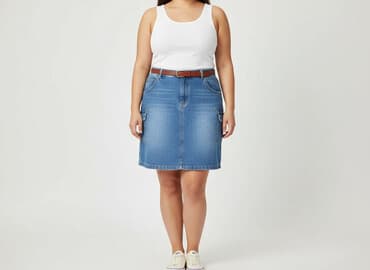 spódnice jeansowe massimo dutti: Reserved, Spódnica damska, rozmiar XL — 6