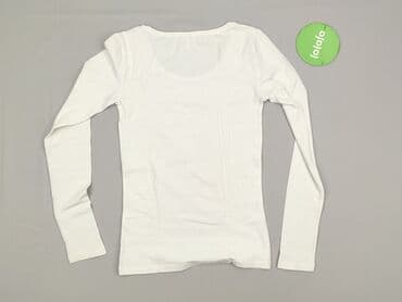 biala bluzka z dlugim rekawem: ONLY, Bluzka damska, rozmiar XS — 3