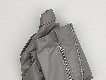 pull and bear bomberka damska: Kurtka skórzana damska, rozmiar S — 6