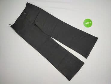 legginsy lateksowe z wysokim stanem: Spodnie materiałowe damskie, S — 2