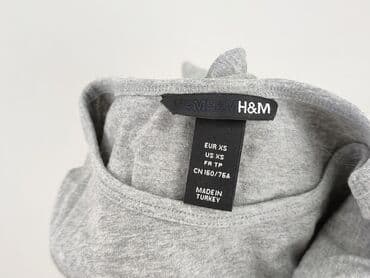 szara bluzka h m: H&M, Bluzka damska, rozmiar XS — 4