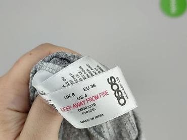 szara bluza hm: Asos, Sweter damski, rozmiar S — 4