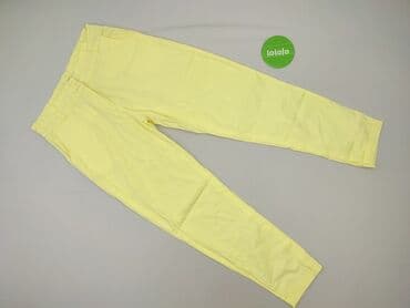 biale szerokie jeansy: Boohoo, Spodnie materiałowe damskie, rozmiar M — 2