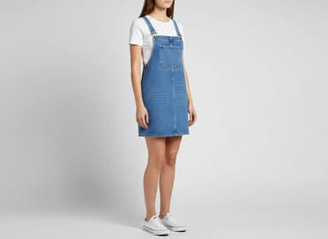 sukienka z denimu: Denim Co, Ogrodniczki damskie, rozmiar L — 6