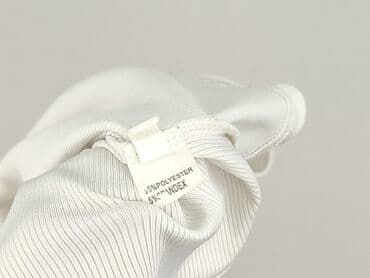 bluzki prążkowane białe: Top damski, rozmiar S — 7