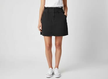 spódnice jeans czarne: Spódnica damska, rozmiar S — 1