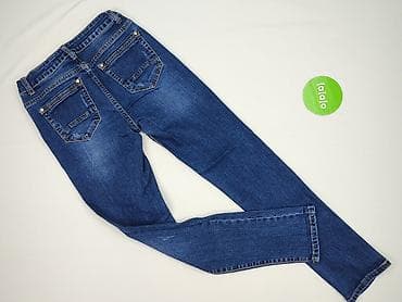 wide jeans: Fashion Jeans, Jeansy damskie, rozmiar XS — 3