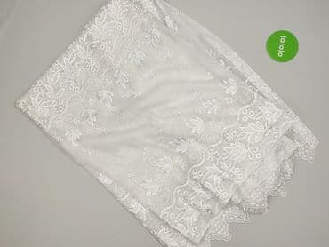 serwetka: Biała firana z haftem – panel/zasłona z delikatnej siateczki - Kolor — 3