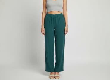 garnitury damskie shein: Shein, Spodnie materiałowe damskie, rozmiar M — 7