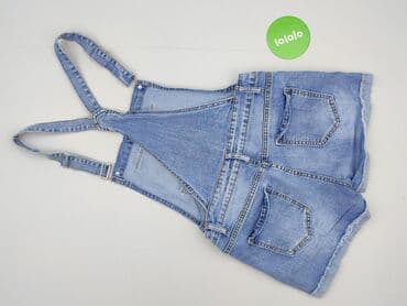 krótkie spodenki i nogi z cellulitem: Ogrodniczki damskie, L — 3