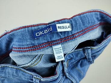 Jeans, Okaidi, 9 years, 128/134, condition - Perfect — 4