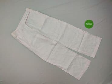 białe lniane spodnie zara: Atmosphere, Spodnie damskie, rozmiar M — 2