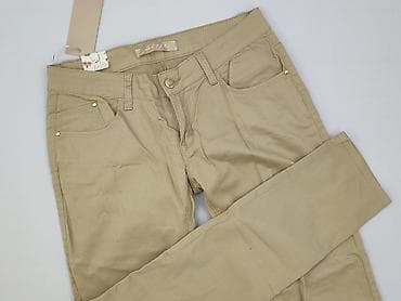 uniqlo basic: Spodnie materiałowe damskie, rozmiar L — 1