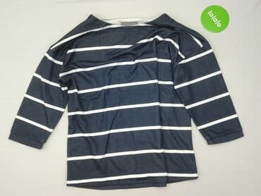 koszulka w niebieskie paski: Bluzka damska, XL — 2