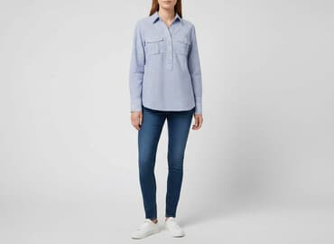 koszula w paski bershka: CAMAIEU, Koszula damska, rozmiar S — 7