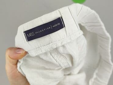 joggery lniane damskie: M&S Collection, Spodnie materiałowe damskie, rozmiar 2XL — 4