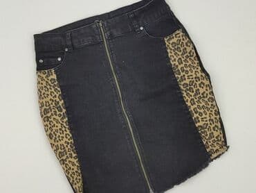 spódniczka dżinsowe z wysokim stanem: Beloved, Spódnica damska, rozmiar S — 1