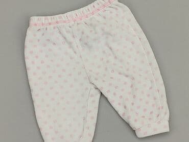 spodnie od pizamy w hello kitty: Legginsy, 0-3 miesięcy, stan - Idealny — 1