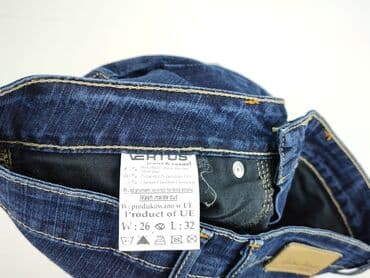 jeansy z szeroką nogawką: Denim, Jeansy damskie, rozmiar XS — 4