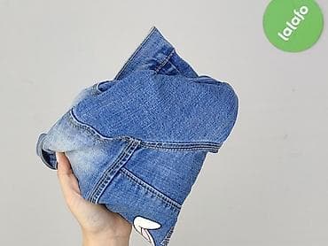 legginsy softshell: Dziecięca kurtka jeansowa, 2-3 lat, 92-98 cm, Happy, stan - Bardzo dobry — 6