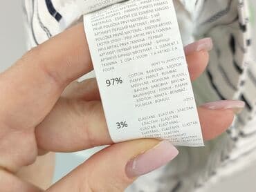 krótkie spodenki z szerokimi nogawkami: Szorty damskie, rozmiar XS — 5