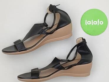 sandalki na klocki: Sandały damskie, rozmiar 43 — 4