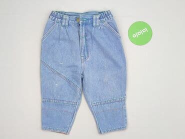 spodnie narciarskie w lidlu: Spodnie jeansowe, 9-12 miesięcy, stan - Bardzo dobry — 2