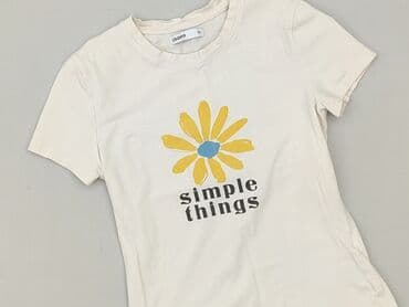 t shirty z nadrukiem cropp: Cropp, T-shirt damski, rozmiar XS — 1