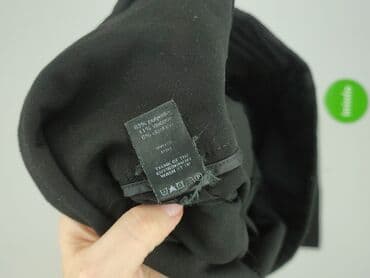 legginsy woskowane wysoki stan: F&F, Spodnie materiałowe damskie, M — 5