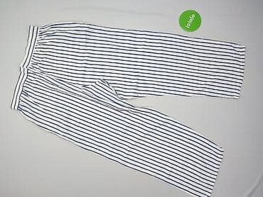 biale sandaly na platformie: Spodnie materiałowe damskie, rozmiar XL — 3