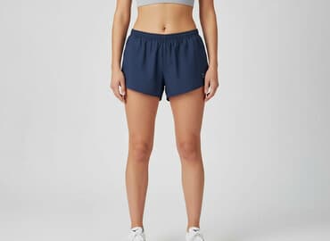 krótkie spodenki biegowe: Mizuno, Szorty damskie, rozmiar S — 1