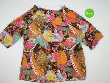 bluzki w geometryczne wzory: Triangle, Bluzka damska, 5XL — 7