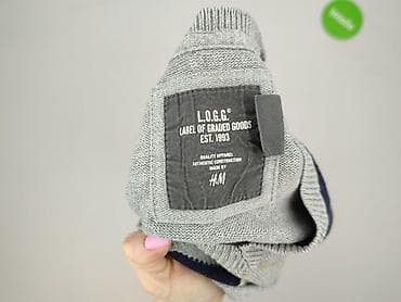 e obuwie ecco: H&M L.O.G.G., Sweter dla mężczyzn, rozmiar S — 4