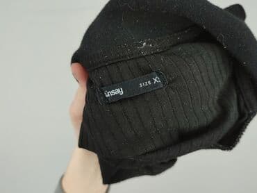 czarne bluzki dekolt v: Bluzka damska, rozmiar XS — 4