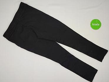 legginsy sliskie: Zara, Spodnie materiałowe damskie, rozmiar L — 3