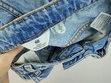 bluzka z dekoltem plus size: Spodnie jeansowe, H&M, 15 lat, 170, stan - Bardzo dobry — 5