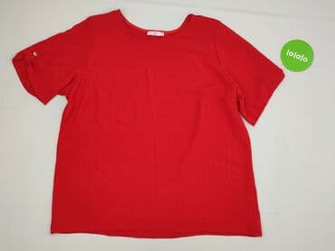 czerwone spodnie hello kitty: Bluzka damska, 5XL — 2