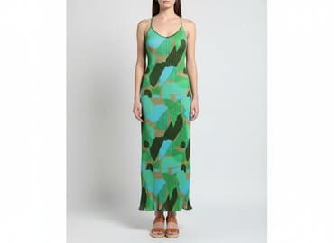 zwiewna sukienki na wesele maxi: Sukienka damska, rozmiar S — 5