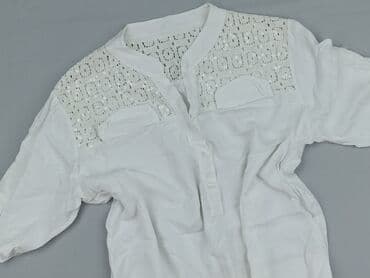 bluzka z cekinami damska: Women's blouse, size S — 2