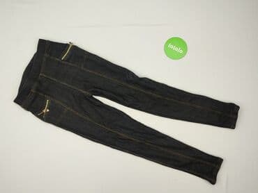 legginsy granatowe damskie: Legginsy Eleganckie damskie, rozmiar S — 2