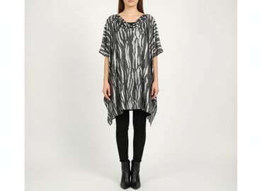 bluzka z asymetrycznym dekoltem: Туніка жіноча, розмір One size на lalafo.pl — 1 bluzka z asymetrycznym dekoltem: Туніка жіноча, розмір One size — 1