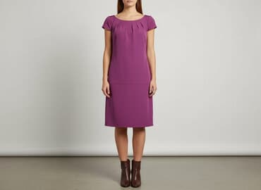 magenta spódniczka: Sukienka damska, rozmiar L — 6