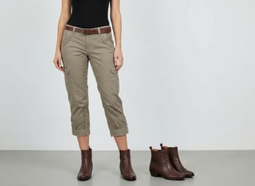 cargo ubrania: Spodnie cargo damskie, rozmiar S — 6