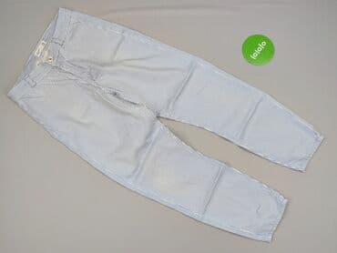 jeansy straight stradivarius: Material trousers for women, S — 2