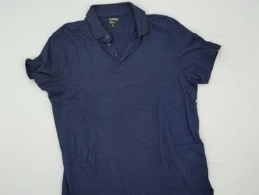 niebieski sweter sinsay: Sinsay, Koszulka polo dla mężczyzn, rozmiar L — 3