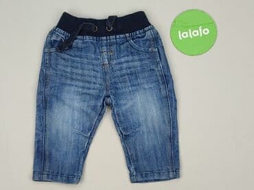 baggiest jeans: Spodnie jeansowe, 6-9 miesięcy, stan - Bardzo dobry — 2