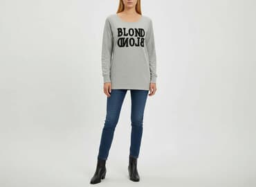 bluza szara: Bluza damska
, rozmiar M — 6