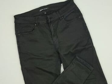 legginsy lateksowe z wysokim stanem: Toxik3, Jeansy damskie, L — 1