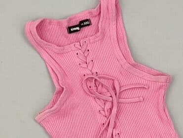 crop top spódnice: Sinsay, Top damski, rozmiar 2XS — 2