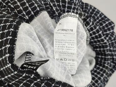 jeansy paper bag reserved: Shein, Material trousers for women, size S — 5